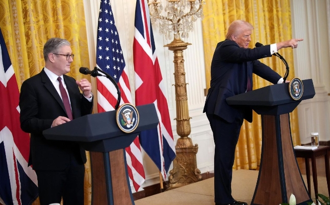 特朗普对斯塔默首相的态度真残忍。

在回答有关英国是否支持加拿大成为美国第51州