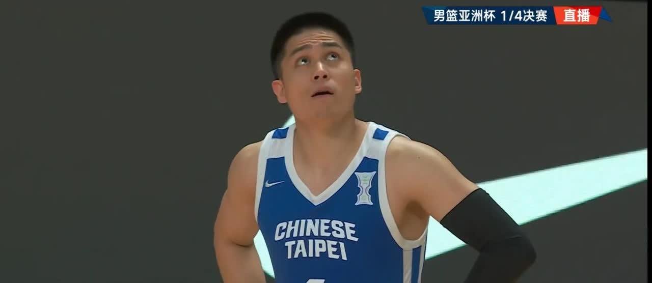 中国台北男篮巨星陈盈骏真是太可怜了！在今天进行的中国台北男篮和伊朗男篮的亚洲杯1