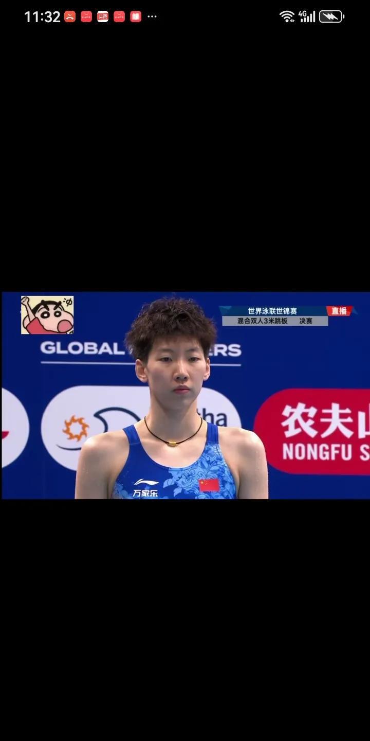 新加坡游泳世锦赛，跳水队丢的两块金牌都一个人丢的，跳板队员李亚杰她是专攻一米板，