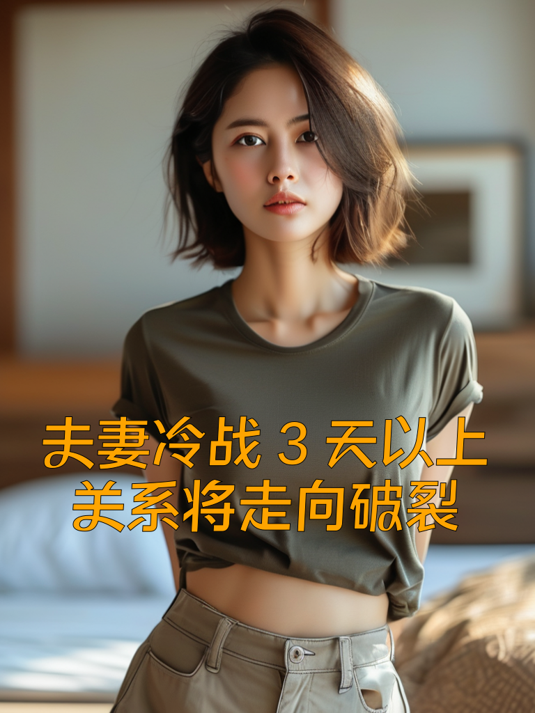 夫妻冷战3天以上，关系将走向破裂