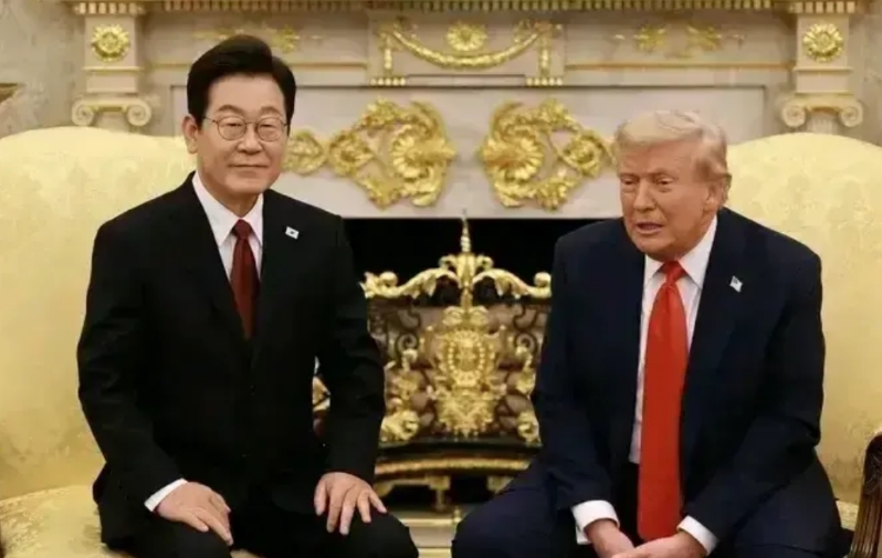 李在明的访美是徒劳的！

就在韩国总统完成白宫首访后，现代汽车在美国佐治亚州的一