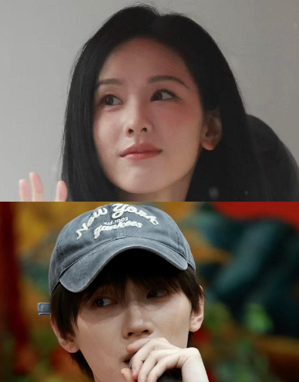 这两位今天开机状态生图如何? 
电视剧翘楚开机怼脸：陈都灵 周翊然