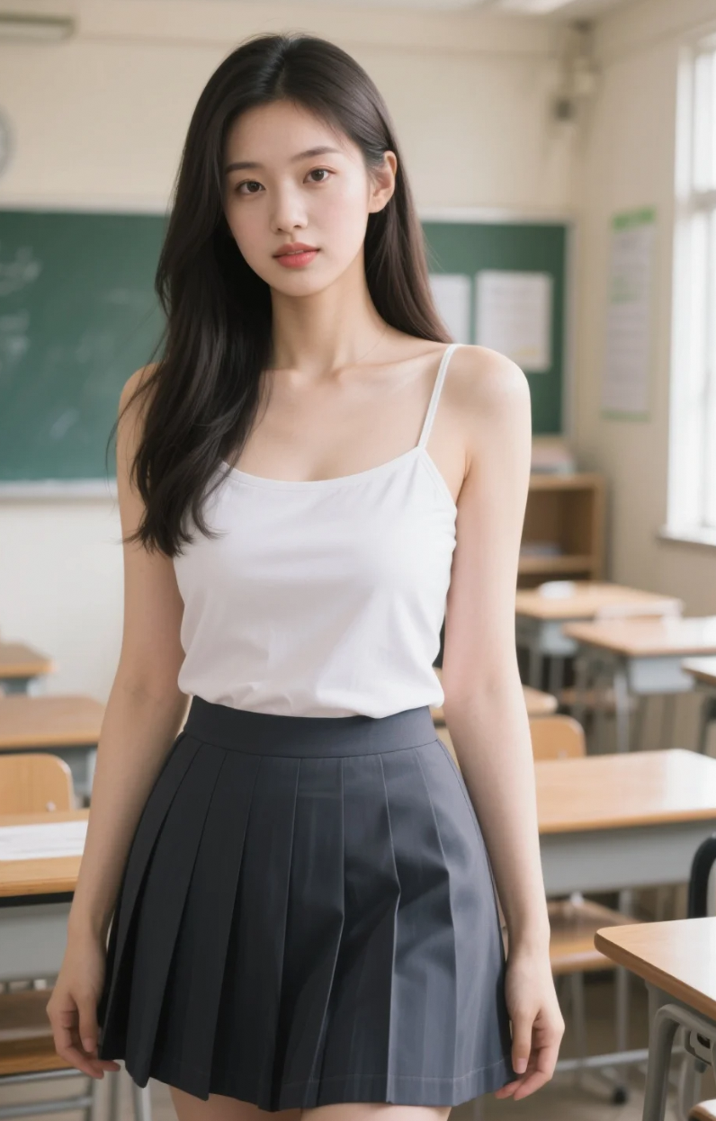 甜在脸上，酷在气场，姐就是校园女王