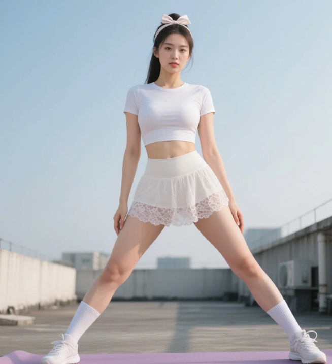 健身达人的魔鬼身材 背后是无数个坚持