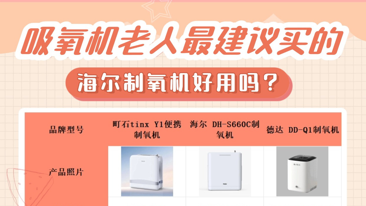 海尔制氧机好用吗？制氧机哪个牌子性价比高？制氧机家用制氧机