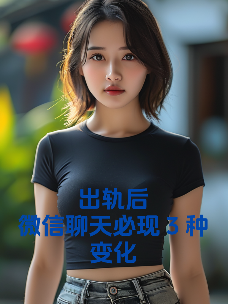 出轨后，微信聊天必现3种变化