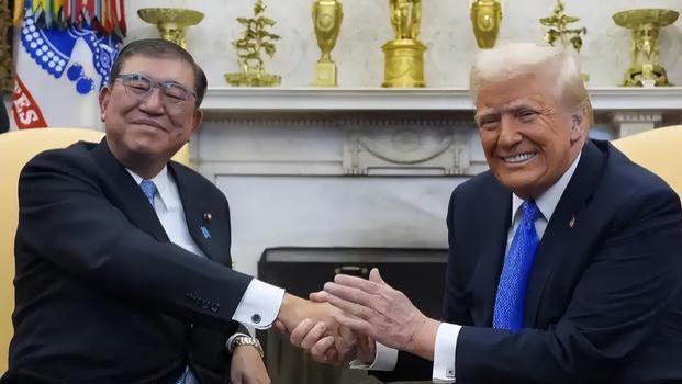 有了中国做榜样，石破茂罕见硬气了一回，要对特朗普“反客为主”