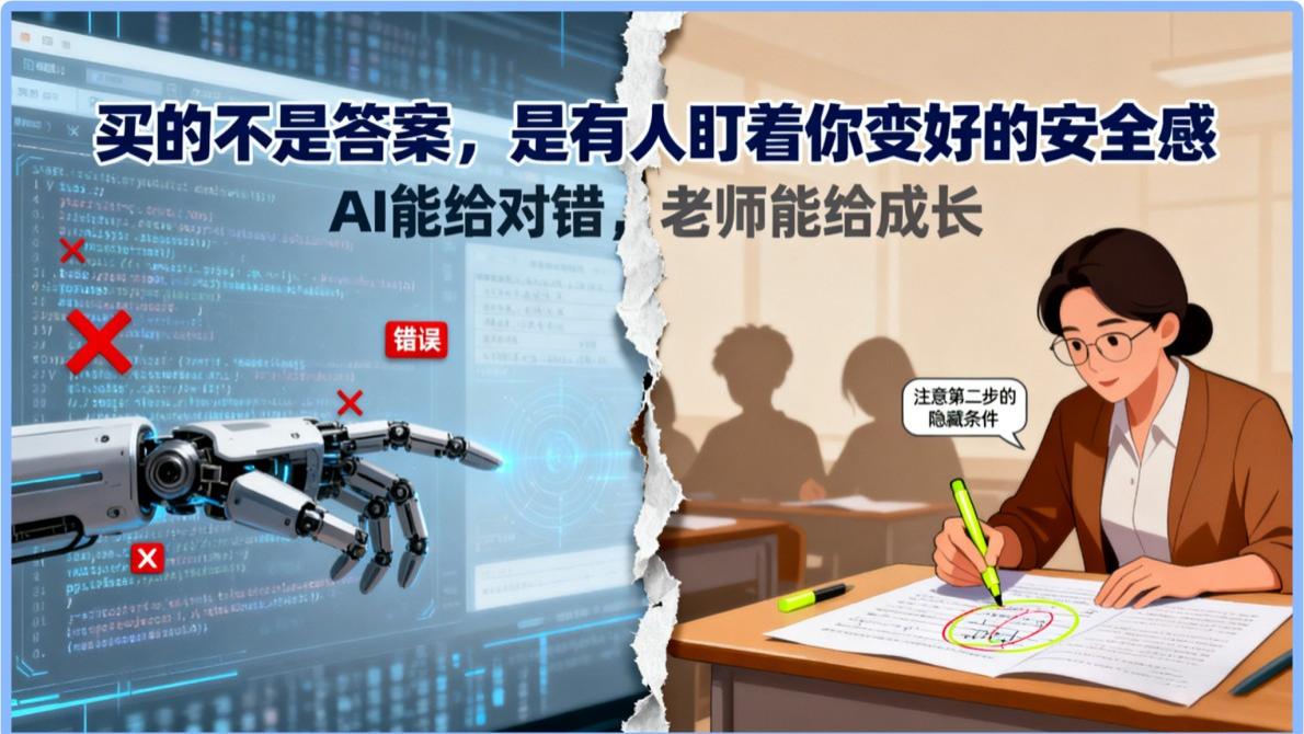 大数据时代，学员为啥还买你课？买的不是 “答案”，是 “解决问题的安全感”