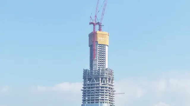 封顶了！海南第一高楼能抗17级台风，95亿花的值不值？