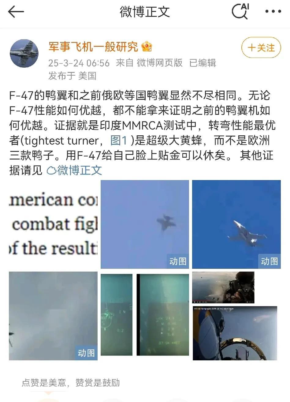 F-47的鸭翼和之前俄欧等国鸭翼有什么不同呢？更为民主，超越自由吗？