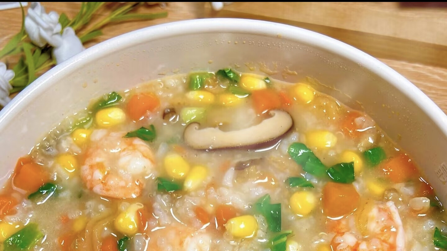 挑食娃秒变干饭王？这碗有锅就搞定的神仙粥征服了我家熊孩子