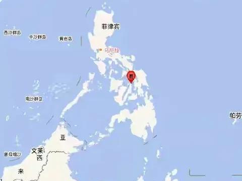9月30日21时59分，菲律宾莱特岛附近（北纬11.26度，东经124.53度）