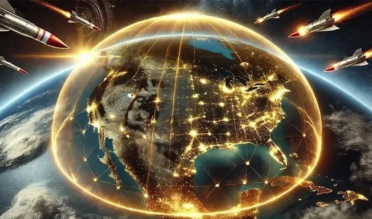 金色穹顶系统是美国国家的导弹防御局搞的一个大项目，不光是空军、陆军、海军和太空部
