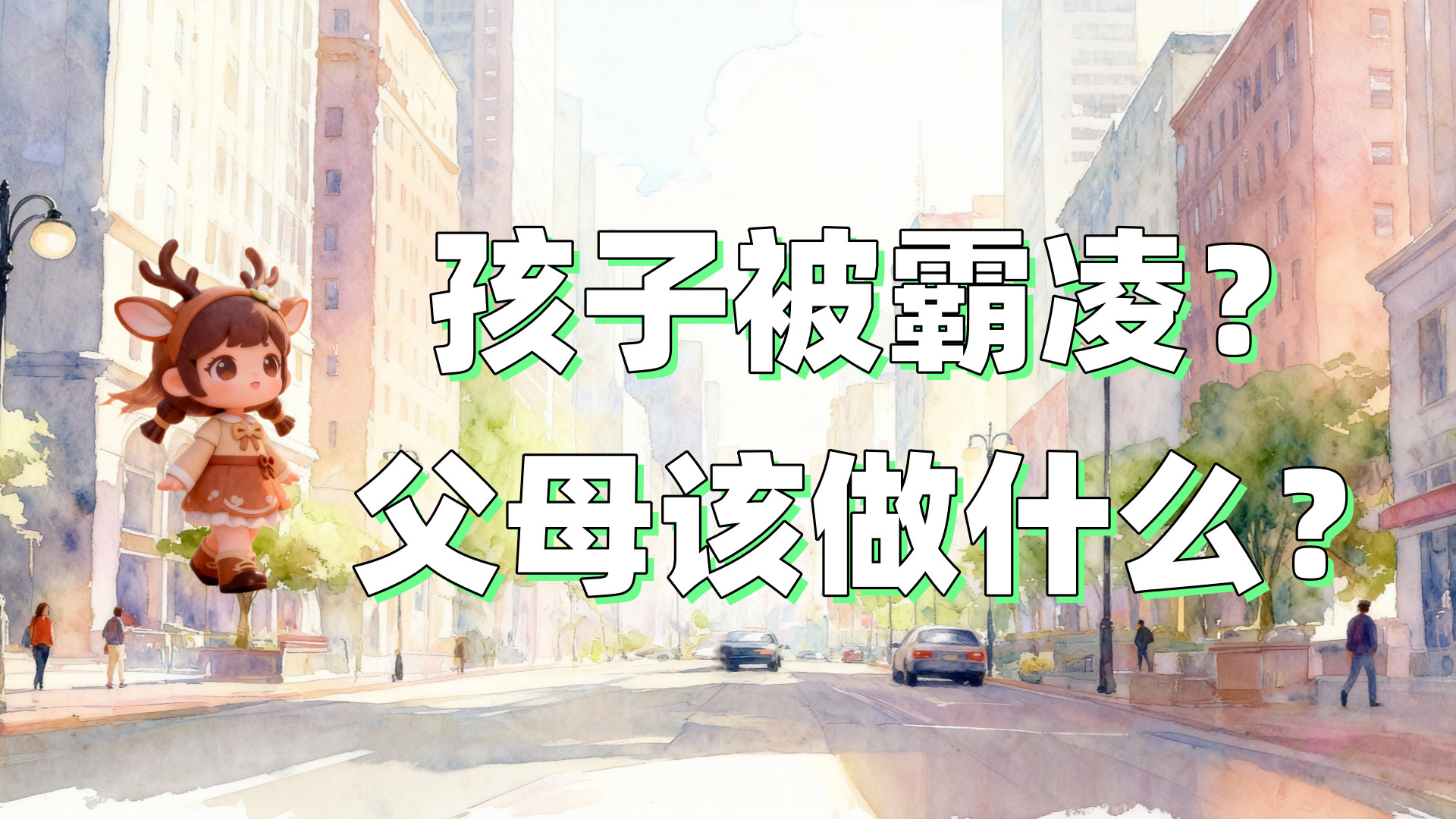 孩子被霸凌，父母该做什么？