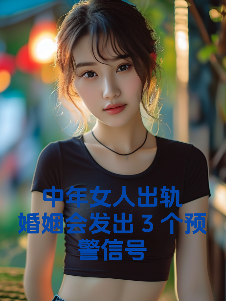 中年女人出轨，婚姻会发出3个预警信号