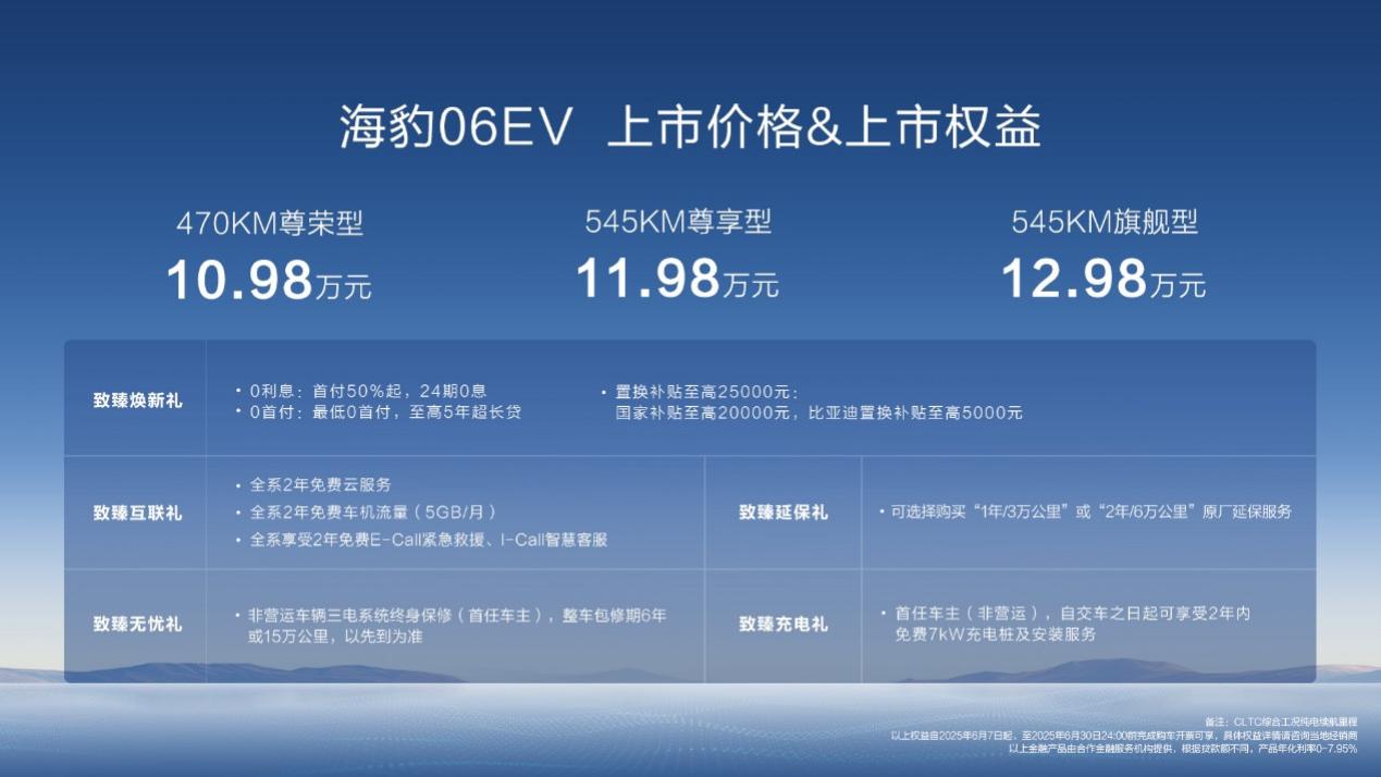 比亚迪全新家用轿跑！海豹06EV成都区域上市，售价10.98万元~12.98万元