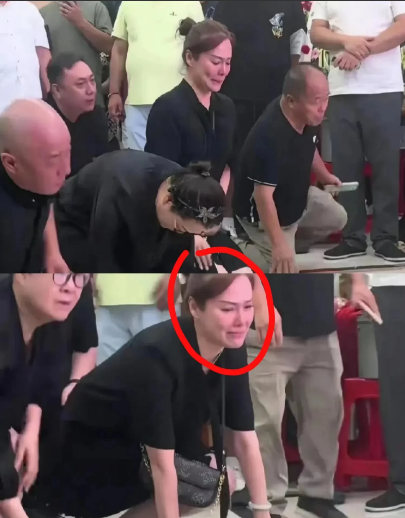 万万没想到，
杨少华的葬礼上
哭得最惨的不是4个儿子，而是
搭档李丽君。

李丽