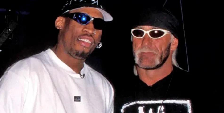 罗德曼跟霍根的确是臭味相投，他叫对方是兄弟没有毛病。
罗德曼最近难得在社交媒体上