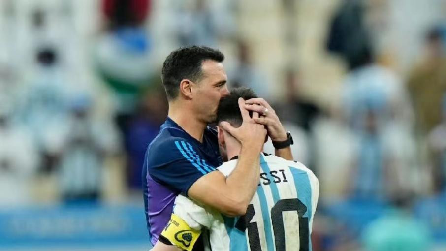 梅西的准备，他已经做好了上场的准备！