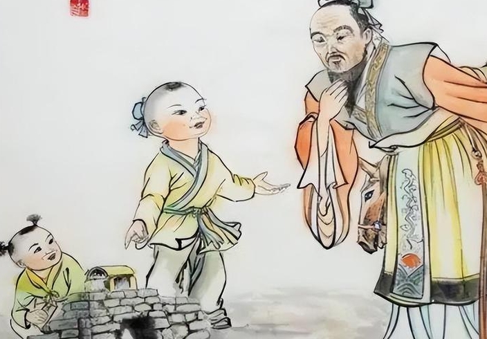 孔子问：“天上有多少星辰，地上有多少谷粒？”底下学子鸦雀无声，突然一名7岁孩童不