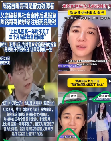 一夜之间

所有支持黄奕的人都沉默了

陈铭的一番话让黄奕断了后路，再也别妄想女