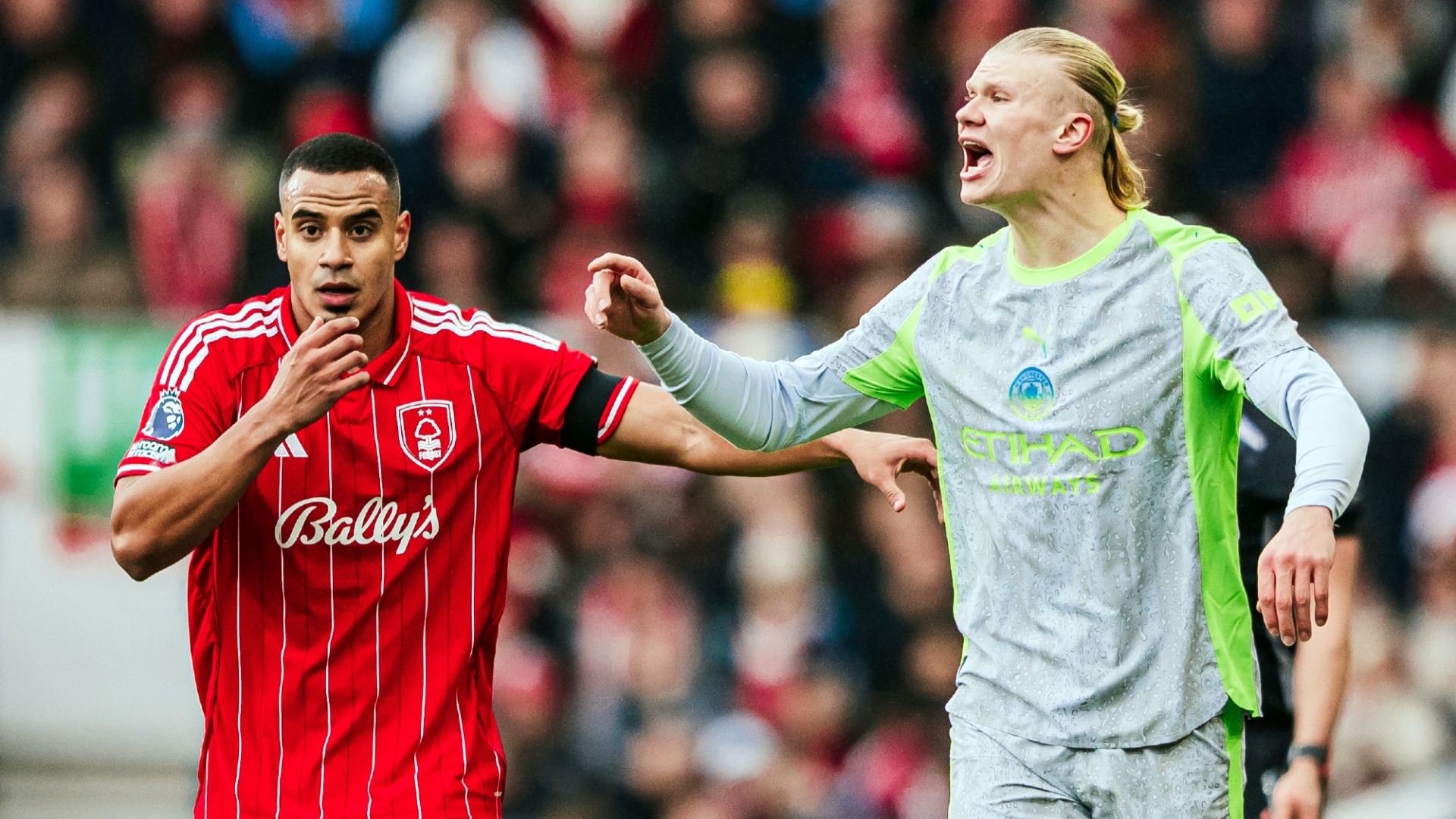 诺丁汉森林已正式向裁判公司就1-2负于曼城比赛的裁判判罚提出投诉。
森林要求获取