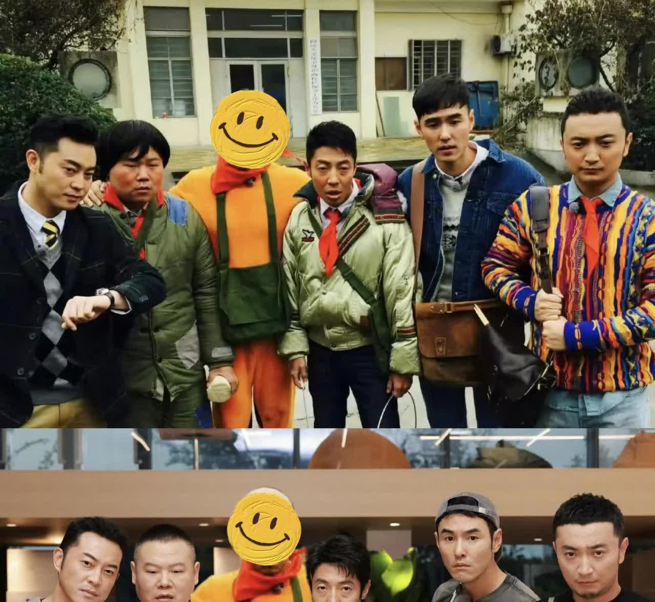 沙溢最不想删的照片又多了一张，
不过，人的悲欢并不共通，
撒贝宁怎么也没想到