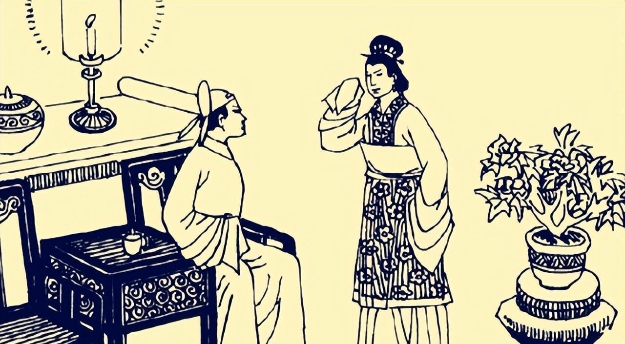 古代，有个男子叫张生，一天夜里他酒气熏天的回家，发现自己家门虚掩着，他以为自己忘