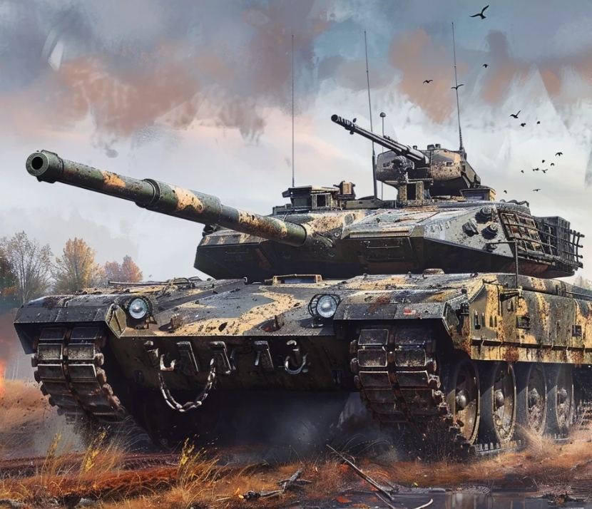 德国豹2（Leopard 2）是一款由德国克劳斯-玛菲·威格曼公司和莱茵金属公司