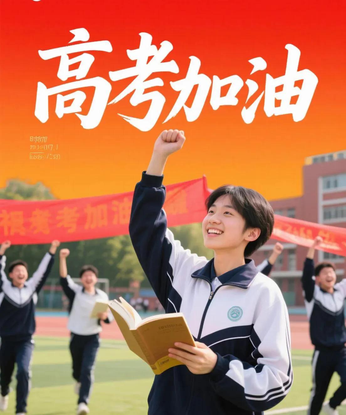 高考，
人生一站亦是起点
 又是一年高考时，
考场内，学子奋笔疾书，
为梦想全力
