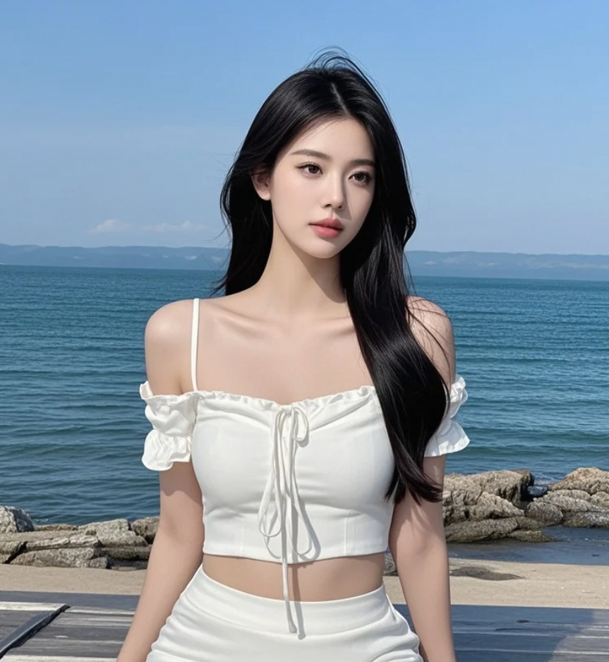 浪花一朵朵地来，像极了我对你的思念，从不停歇