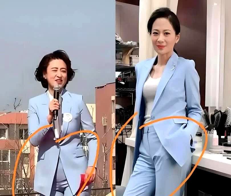 前几天主持人张蕾穿紧身衣服被网友说的事终于整明白了。
现在放出来的现场照看得清