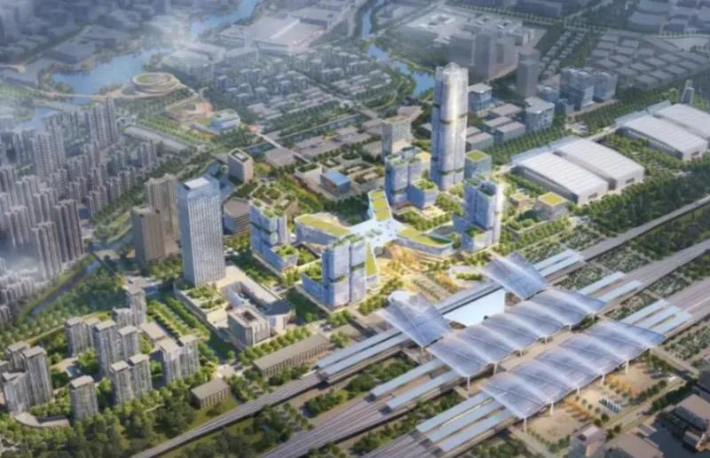 惠山高铁站未来不得了啊，或将扩建至7台22线！
这个规模比无锡站可大多了，这里面