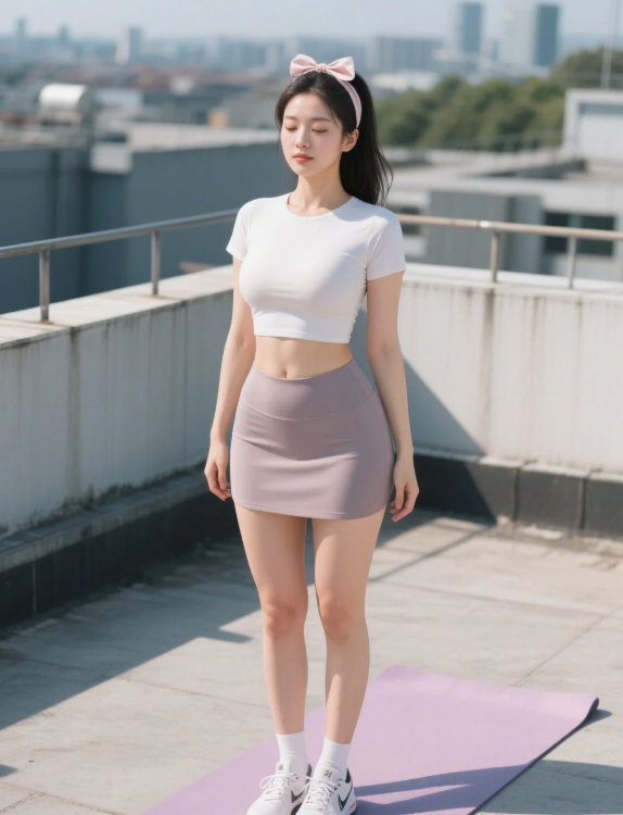 瑜伽少妇气质如兰 这仪态也太迷人了