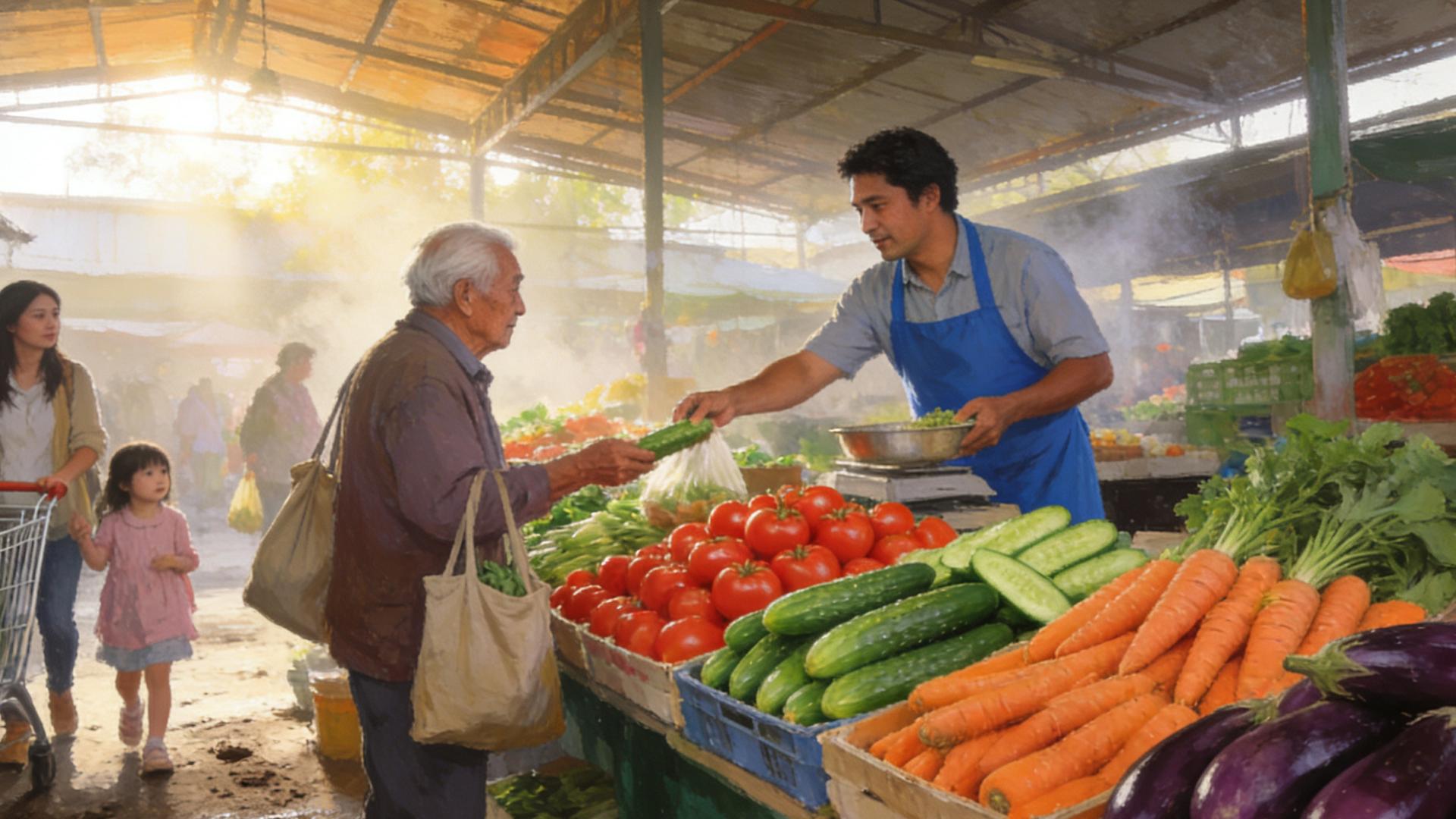 菜市场里的“旧食光”：一种正在被遗忘的生活方式美学