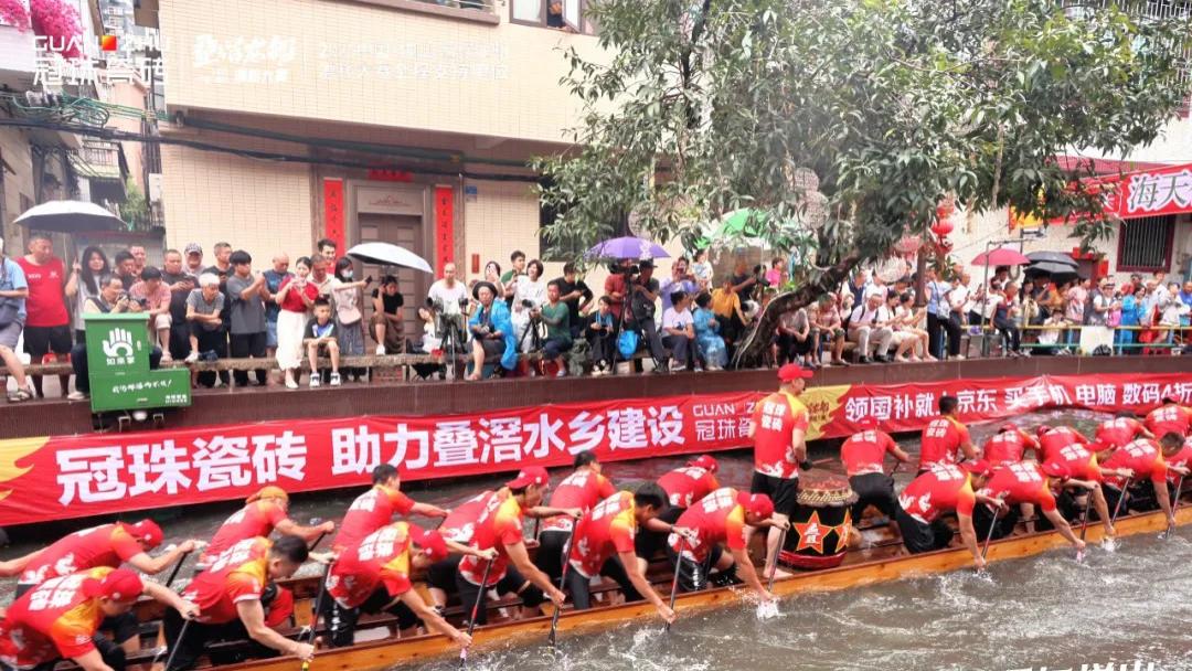 全球关注！冠珠瓷砖x叠滘龙船漂移大赛展现中国美