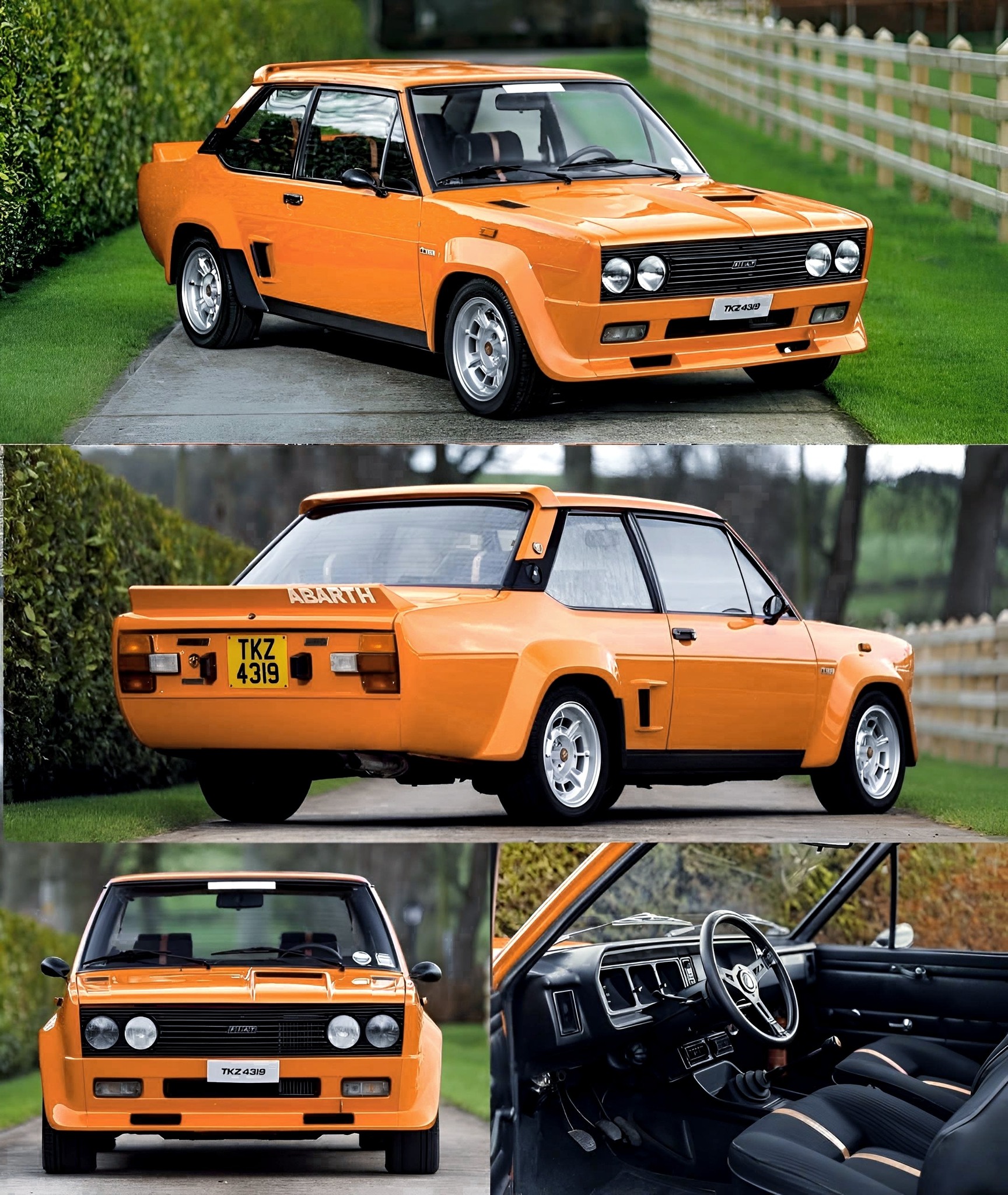 菲亚特 131 Abarth 是一款传奇的拉力赛车，在 20 世纪 70 年代和