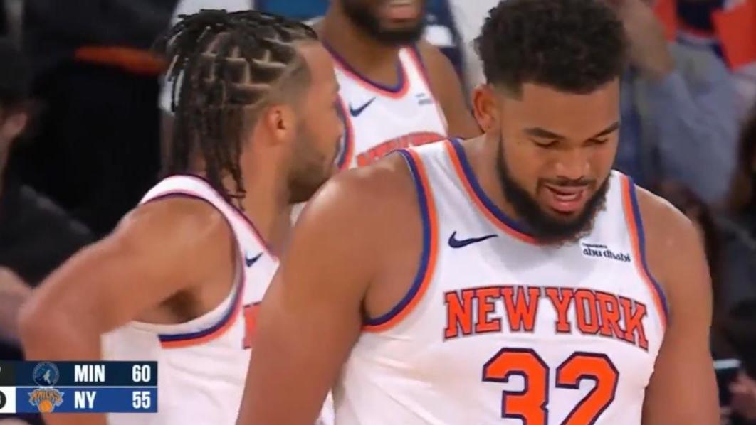 NBA季前赛，尼克斯加时逆转击败森林狼