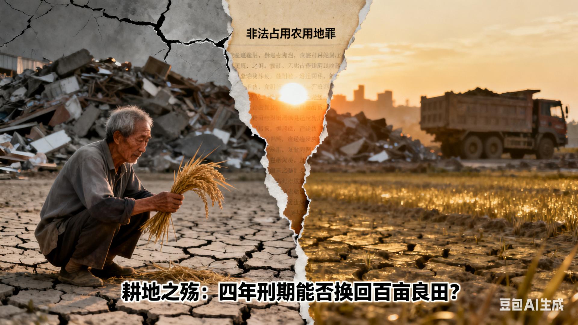 以“农业改良”为名非法占用耕地：南京一起破坏农用地案宣判，两名主犯获刑四年！