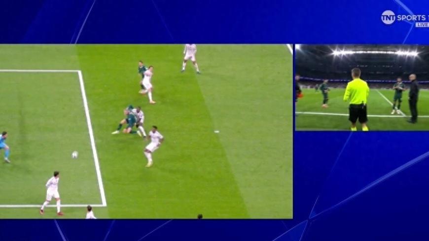 皇马逆转失利引发争议：吕迪格是否应被红牌罚下？