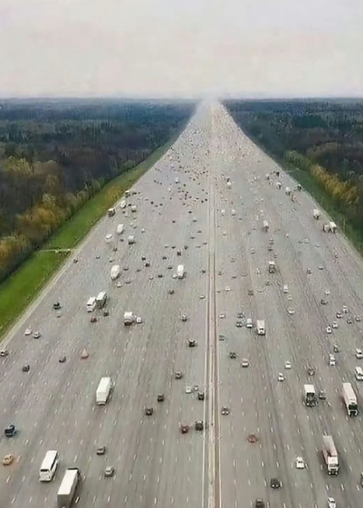 高速公路为什么不这样修？这样不就永远不会堵车了吧？ ​​​