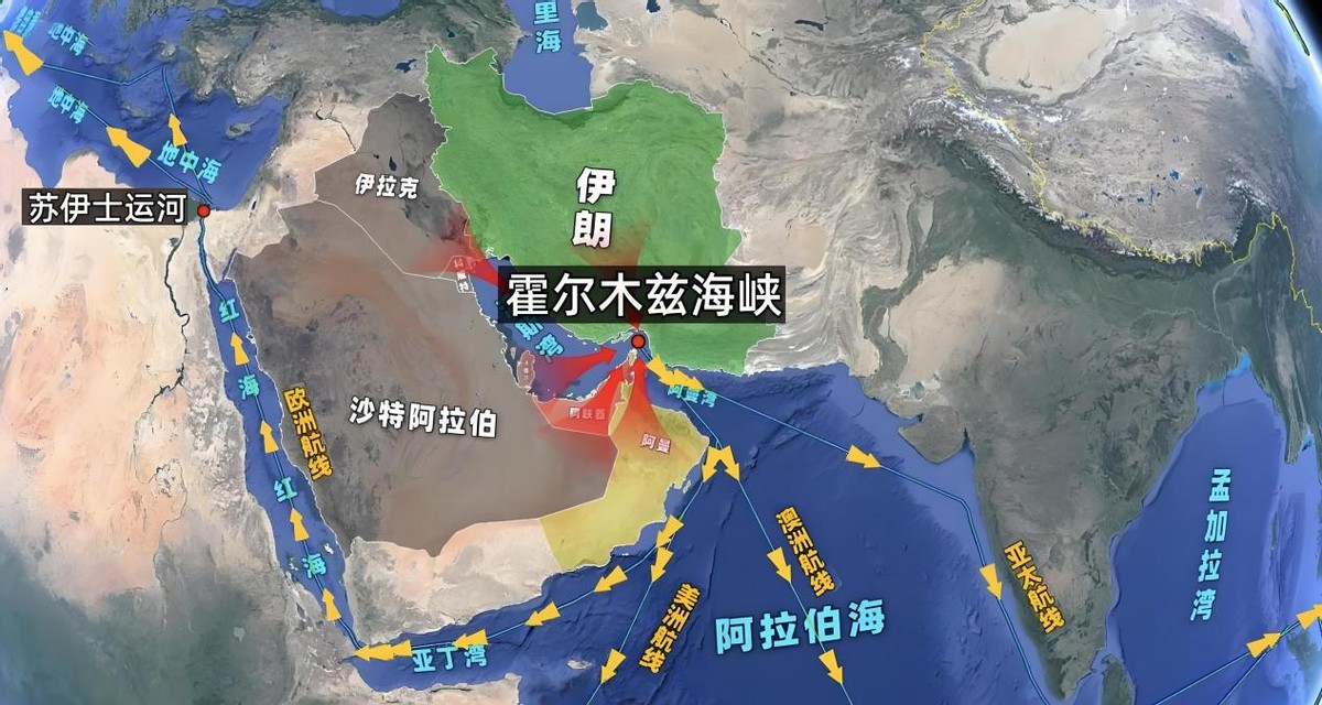 害怕以伊再次开战，多国船只过波斯湾海峡时争相打中方的旗号，让西方媒体集体破防
据