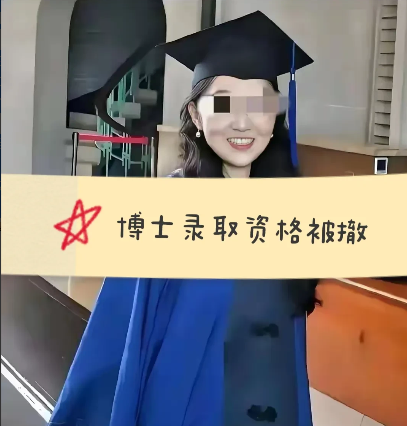 博士录取资格被撤销，不知道杨同学现在是什么心情。
根据滨州传媒网消息，香港浸会大