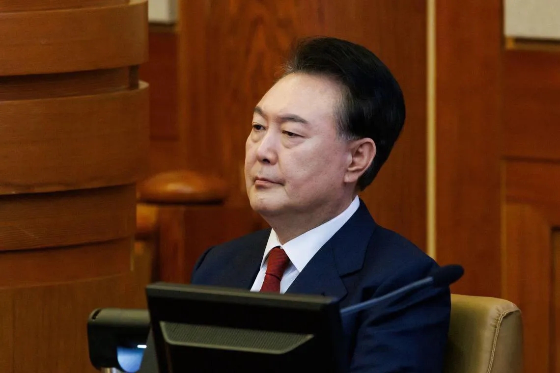 今天！尹锡悦最后1次辩论
当地时间25日，韩国宪法法院将举行总统尹锡悦弹劾案最后