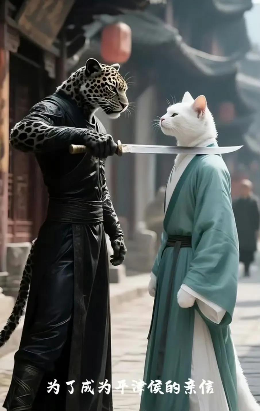 哈哈哈！藏海传这是闯入了什么赛道啊！看图猜名场面吗？只不过这个猫猫头还是挺可爱的