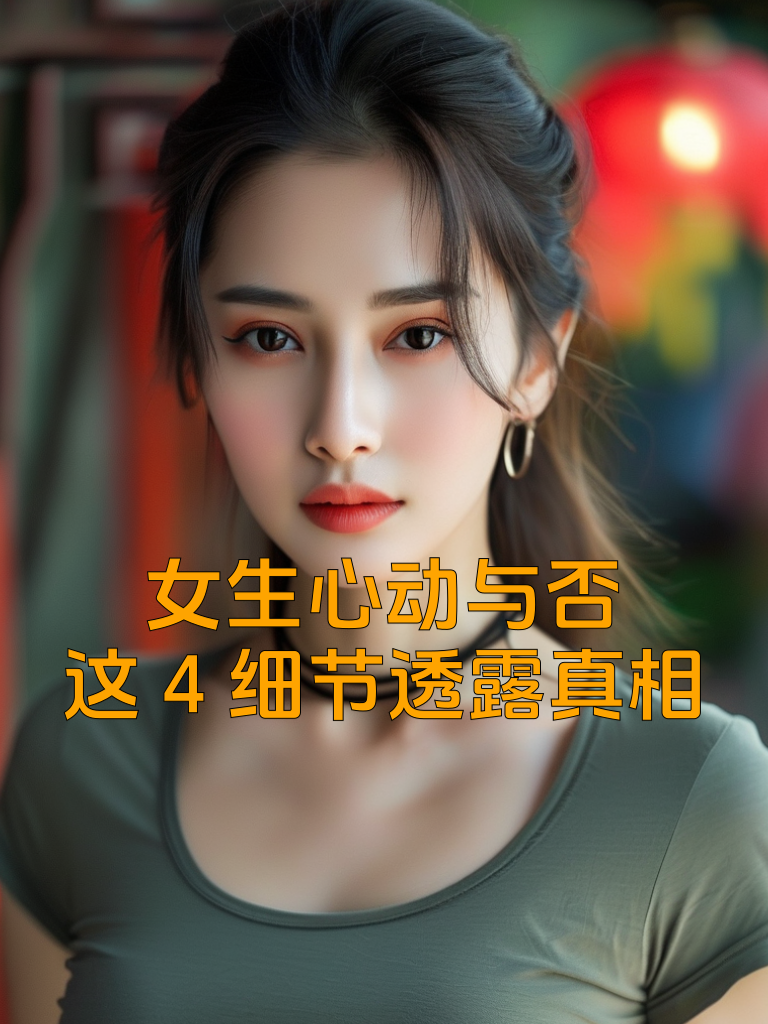 女生心动与否，这4细节透露真相