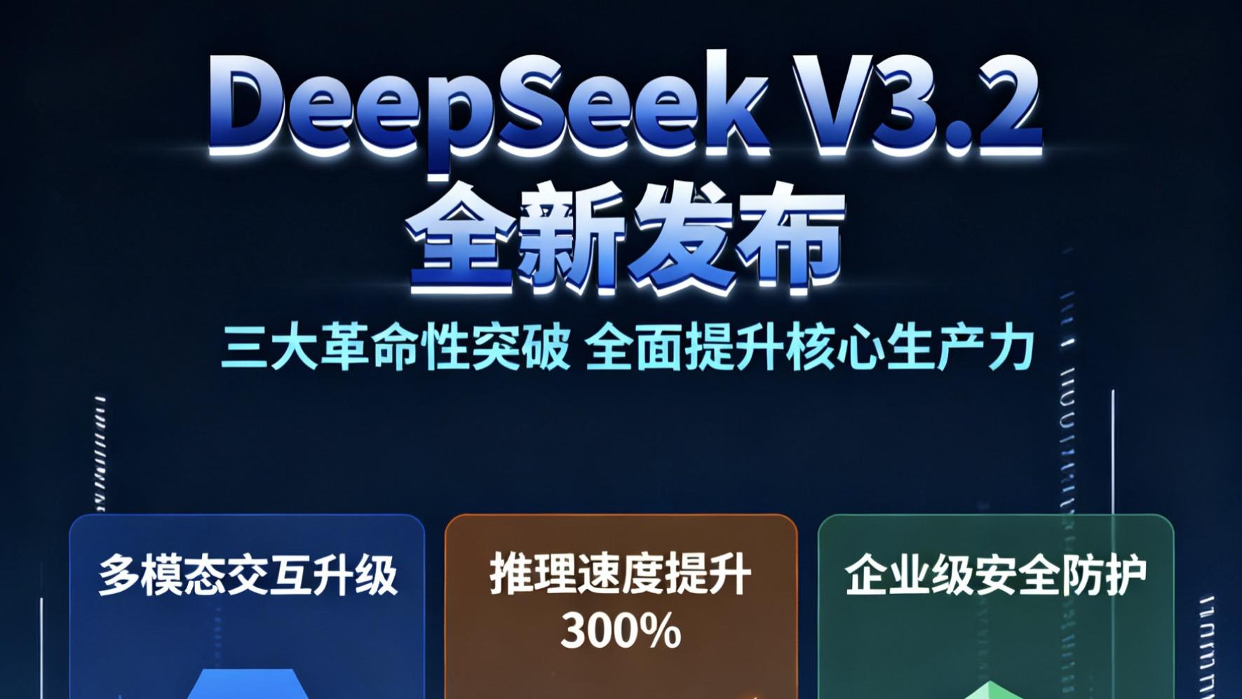 你的AI助手刚刚过时了！DeepSeek V3.2这些新功能，重新定义生产力