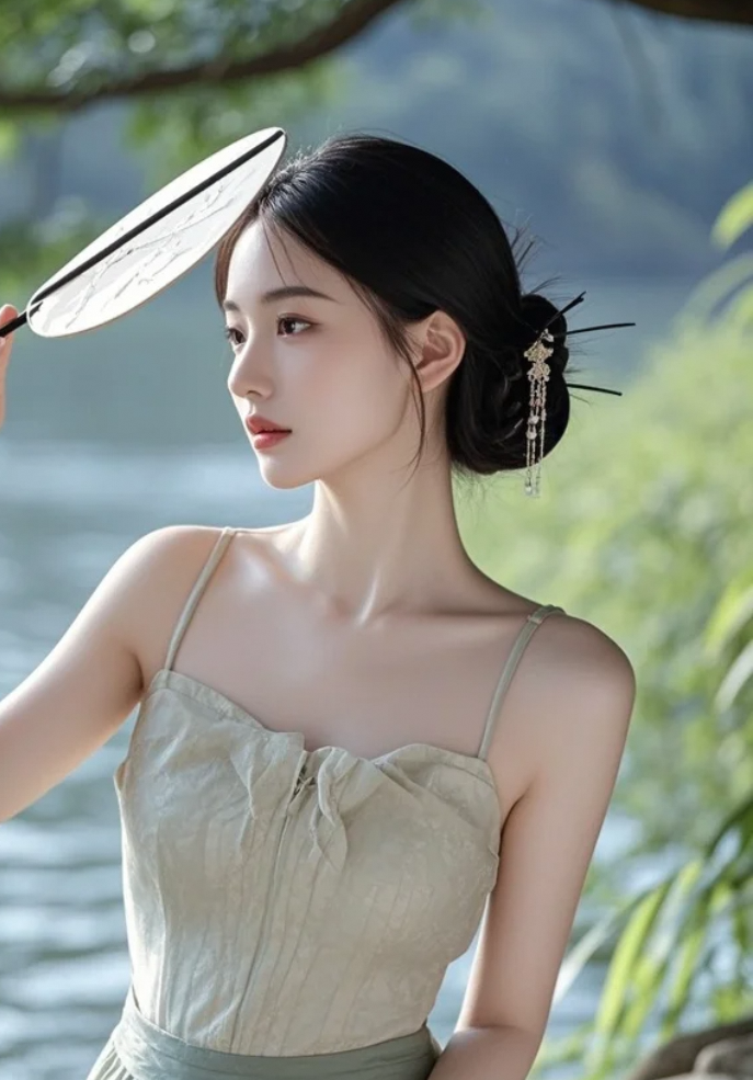 她的美，是冷清的，也是温暖的