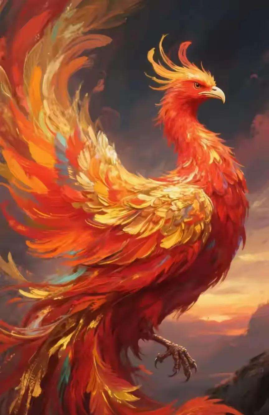 凤凰展翅送鸿运
四季发财年年旺