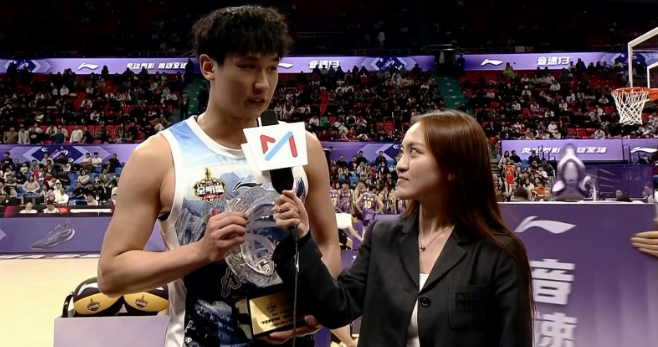 管子煜夺得星锐赛MVP，大学生联队爆冷击败CBA星锐二年级队，CBA全明星星锐赛